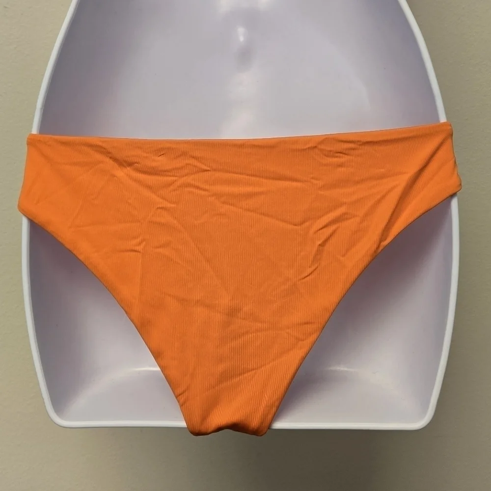 Frankies Bikinis Harley Cheeky Bikini Bottom Orange XL